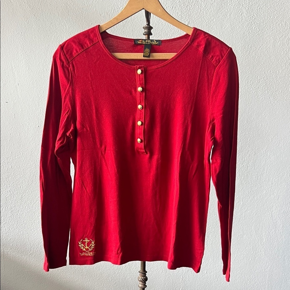 Lauren Ralph Lauren Blouse Size Large